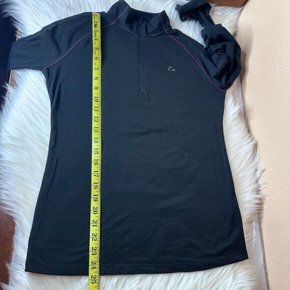 PARADOX Women’s DRI Release 1/4 ZIP Base Layer Performance Top Merino blend Size - Picture 7 of 14